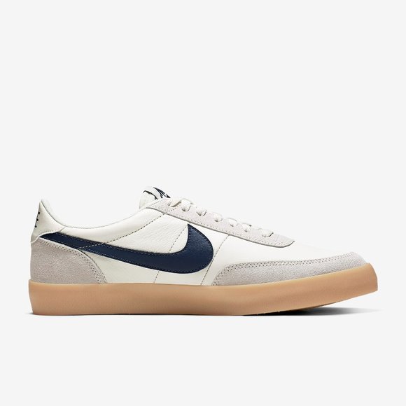 Nike Killshot 2 Leather Sail Midnight Navy Mens 432997-107 J. Crew DS - Picture 3 of 13